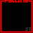 Red pixelated text 'FALLING' and 'POP YOU' on black background with red borders, some frames show partial text.