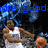 Pixelated image of a basketball player in white jersey with red trim holding an orange ball, blue text above reads 'Andre Iguod: A.I. #9'.