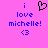 Pixelated text and symbols on a bright pink background with blue and black elements.