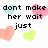 Pixelated text and heart shapes in pastel colors on a white background with gray overlay.