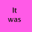 A static image with a bright pink background displays text fragments and a small central photo of two people embracing.