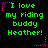 Green pixelated text on black background with pink star and dotted line decorations, repeated across six