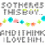 A four- with text and imagery: top-left has gray text over white background, top-right shows large white letters on black, bottom-left features red text over a heart image, bottom-right is empty