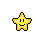 Five yellow star-shaped icons with black outlines display varying facial expressions and orientations on a white background.