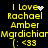 Yellow text on black background lists names and emoticons with a white heart icon that changes to a white starburst effect across frames.