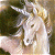 A contact sheet of two animated frames showing a unicorn head on the left and green text 'Original Icons .com' on the right against a dark background.