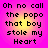 Pixelated text on a pink and yellow gradient background with four identical arranged in a
