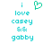 Pixelated cyan text and symbols on white background with a green heart outline above the text.