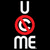 six showing a celebrity figure with text elements arranged around him, featuring red and white lettering on dark backgrounds