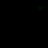 Dark background with scattered green pixel clusters forming faint shapes including a heart and dots.