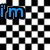 A four- of pixelated text and patterns with blue text on black-and-white backgrounds