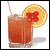 A four- shows a brown drink with ice, orange slice garnish, and straw; text changes from 'stay single' to 'see double' to 'drink triple'