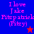 Four pixelated display identical text with varying background colors and star symbols