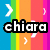A static image with four distinct sections: a rainbow striped background, a globe-like shape, and two text overlays.