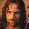 A four- shows a person with long brown hair and a beard in sequential poses with text overlays
