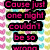 Pixelated text in pink letters on black rectangular backgrounds arranged vertically against a pastel checkered backdrop with pink, green, and yellow squares.