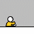 Animated sequence shows a yellow figure with white head performing actions on white platforms against gray background, ending with text "Miller" below.