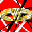 A 48x48 pixel animated buddy icon split into two frames showing a golden mask on red background and green text "Original Icons .com" on dark green background.