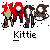 Animated contact sheet of a pixel art icon featuring stylized characters and text, with frame-to-frame motion changes across 10 sampled frames.