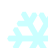 Four light blue snowflake icons arranged in a on a white background, each with distinct branching patterns