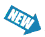 Four blue arrow-shaped icons with pixelated white text inside, arranged in a on gray background