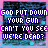 identical pixelated text with cyan and magenta glitch effects on a dark background