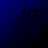 Dark blue background with faint black pixelated lines forming abstract shapes, no visible text or distinct subjects.