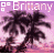 A four- shows a pixelated palm tree against a pinkish-purple gradient background with the name 'Brittany' in white and red text above each