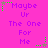 A static image with a bright pink background displays repeated text in purple and green pixelated stars.
