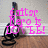 Pixelated image of a black microphone on brown floor with pink text reading 'Get Her To Tell!' against gray background.
