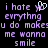 Pixelated purple text on black background with a light blue heart symbol replacing the 'u' in 'you', arranged in two mirrored