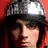Six distinct pixelated portraits of a young man with dark hair, each in different poses and backgrounds.