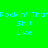 Pixelated text on bright green background with blue rectangular overlays changing position across frames.