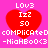 Four identical red heart-shaped icons on a bright pink background, each with white text above and below the hearts.