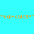 A static digital image displays orange pixelated text "*cal-cal(3)*" repeated across a cyan background with green gradient overlays.