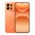 A static image of a peach-colored smartphone with a vertical camera module on the top-left corner, displayed against a light background.