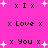 A static pixel art image with a bright pink background, white plus signs scattered throughout, and repeated text phrases in black pixelated font.