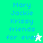 Pixelated text reads 'Mary Jackie Krissy friends for ever' with a white star on green background and a green star on white background.