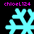 Four cyan snowflake icons arranged in a with pink text above and below each, all on a black background