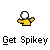Yellow figure with white head holding white ball, performing sequential arm movements across with one frame showing brown hair-like details