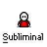 Animated contact sheet of pixel art buddy icons featuring two character designs with speech bubbles containing smoking-related text, arranged in a 5x4 grid on gray background.