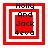 Four red and white square frames with black text reading 'Holly And Jack 4eva' showing animation changes in the central red square.
