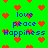 Green background with red pixelated hearts and blue text reading 'love', 'peace', 'Happiness' in a repeating pattern.