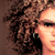 A 2x2 contact sheet of a pixelated animated icon featuring a woman with curly hair and earrings, alongside a blue background with "CoolBuddy.com" text in the top-right frame.