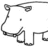 Pixelated grayscale icon shows abstract curved lines forming a stylized shape with small dots and angular segments on white background.