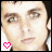 A 48x48 pixel animated contact sheet showing two frames of a person's face with a pink heart icon in the bottom-left corner, where the heart changes from outlined to filled between frames.