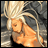 A 48x48 pixel buddy icon featuring a side-view anime-style character with blonde hair and orange skin, alongside text reading "Anime IM" and "com" on a black background.
