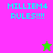 Pixelated text and star icons on split background with color variations