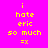 Pixelated text on bright pink background with cyan highlight bars shifting across of yellow text