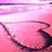 Pixelated pink and purple abstract shape with flowing lines on black background, text fragments 'Soon It', 'Just Gets', 'Washed away' in white pixel font.